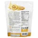 Zint Organic Gelatinized Maca Powder, presented in a 16 oz (454 g) package. This product features 100% pure Maca Root, a super ingredient known for containing essential vitamins and minerals. Zint Maca Powder is vegan, gluten-free, kosher, USDA organic, and Non-GMO Project Verified. It is also BPA-free and certified organic by CCOF.