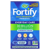 ناتشرز واي, Fortify ، بروبيوتيك + بريبيوتك ، عناية يومية ، 30 مليار وحدة تشكيل مستعمرة ، 30 كبسولة نباتية ذات إطلاق تدريجي