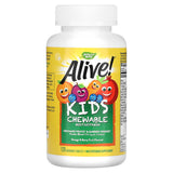 Nature's Way, Alive! Kid's Chewable Multivitamin, Orange & Berry, 120 Chewable Tablets