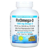 ناتورال فاكتورز, Rx Omega-3، 630 ملجم، 120كبسولة Enteripure هلامية