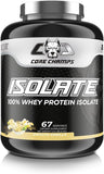 Core Champs, Isolate 100% Whey Protein, Smooth Vanilla,4.41lbs,(2kg)