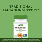 Nature's Way, Fenugreek Seed, 610 mg, 180 Vegan Capsules