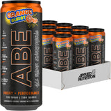 Applied Nutrition, ABE Pre Workout Cans - Energy + Performance Drink, (Pack of 12 Cans x 330ml) (Orange Burst)