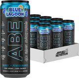 Applied Nutrition, ABE Pre Workout Cans - Energy + Performance Drink, (Pack of 12 Cans x 330ml) (Blue Lagoon)