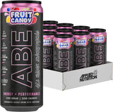 Applied Nutrition, ABE Pre Workout Cans - Energy + Performance Drink, (Pack of 12 Cans x 330ml) (Fruit Candy)