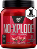 BSN, N.O.-Xplode, مسحوق ما قبل التمرين مكمل للطاقة للرجال والنساء مع الكرياتين وبيتا ألانين، النكهة: البطيخ، 30 حصة