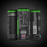 Applied Nutrition, ABE Pre Workout Cans - Energy + Performance Drink, (Pack of 12 Cans x 330ml) (Apple & Elderflower)