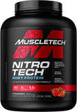 MuscleTech, Nitro Tech, Whey Protein, Ultimate Muscle Building Formula, Strawberry, 4 lbs (1.81 kg)