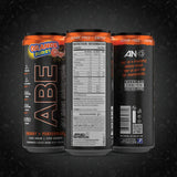 Applied Nutrition, ABE Pre Workout Cans - Energy + Performance Drink, (Pack of 12 Cans x 330ml) (Orange Burst)