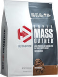 Dymatize, Super Mass Gainer، بنكهة الشيكولاتة الغنية، 12 أرطال (5.4 كجم)