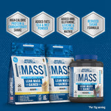 Applied Nutrition, Critical Mass Professional, Mass Gainer Protein Powder , Chocolate Mint, 2.4kg - 16 Servings