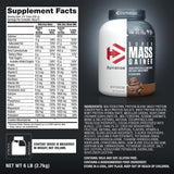 Dymatize, Super Mass Gainer، بنكهة الشيكولاتة الغنية، 6 أرطال (2.7 كجم)
