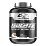 Core Champs, Isolate 100% Whey Protein, Coconut Cream,4.41lbs,(2kg)