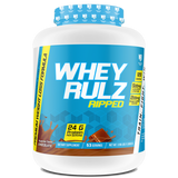 MuscleRulz, Whey Rulz Ripped, whey protein powder, Chocolate, 3.96 lb (1.8 kg)