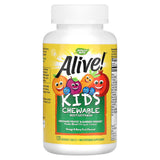 ناتشرز واي‏, Alive! فيتامينات متعددة قابلة للمضغ للأطفال، البرتقال، والتوت، 120 قرصًا قابلًا للمضغ