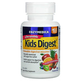 Enzymedica, Kids Digest, Chewable Digestive Enzymes, Fruit Punch, 60 Chewable Tablets