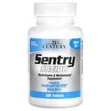 21 سينتري‏, Sentry Senior، مكمل غذائي متعدد الفيتامينات والمعادن للرجال أكبر من 50 عامًا، 100 قرص