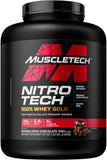 MuscleTech, Performance Series, Nitro Tech, 100% Whey Gold, Double Rich Chocolate, 5.03 lbs (2.28 kg)