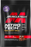 MuscleTech, Performance Series, Nitro Tech, 100% Whey Gold, Double Rich Chocolate, 8 lbs (3.63 kg)