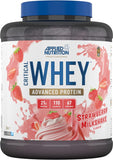 Applied Nutrition, Critical Whey Protein, Strawberry Milkshake (2kg - 67 Servings)