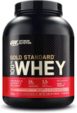 Optimum Nutrition, Gold Standard 100% Whey Protein Powder, Strawberry & Cream, 5 lb (2.27 kg)