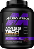 MuscleTech, Mass Tech Extreme 2000, Muscle Builder Whey Protein Powder, Triple Chocolate Brownie, 6 lbs (2.72 kg)