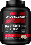 MuscleTech, Nitro Tech, Whey Protein, Ultimate Muscle Building Formula, Vanilla Cream, 4 lbs (1.81 kg)