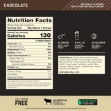 Optimum Nutrition Gold Standard 100 Whey Protein Powder, Naturally Flavored, Chocolate 4.8 lb (2.17 kg)