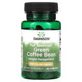 Swanson, Full Spectrum Green Coffee Bean, 400 mg, 60 Capsules