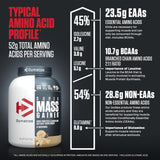 Dymatize‏, Super Mass Gainer، ذواقة الفانيليا، 6 رطل (2.7 كجم)