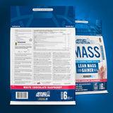 Applied Nutrition, Critical Mass Gainer Professional, White Chocolate & Raspberry, 6kg - 40 Servings