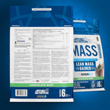 Applied Nutrition, Critical Mass Professional, Mass Gainer Protein Powder , Chocolate Mint, 6kg - 40 Servings