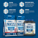 Applied Nutrition, Critical Mass Professional, Mass Gainer Protein Powder , Banana, 2.4kg - 16 Servings