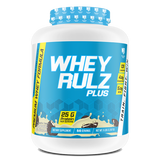 MuscleRulz, Whey Rulz Plus, whey protein powder, Cookies & Cream, 5 lb (2.26 kg)