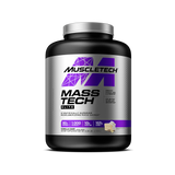 MuscleTech, Mass Tech Elite, Mass Gainer for Muscle Gain + Whey Protein Powder, Vanilla Cake, 6 lbs (2.72 kg)